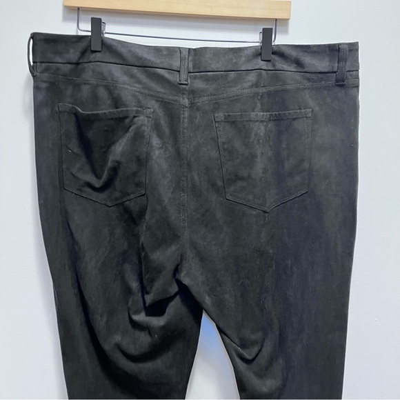 NYDJ Skinny Pants In Faux Suede Size 18 - Picture 7 of 14
